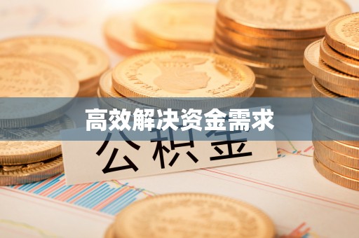 固始高效解决资金需求